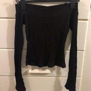 Black, long sleeve shirt